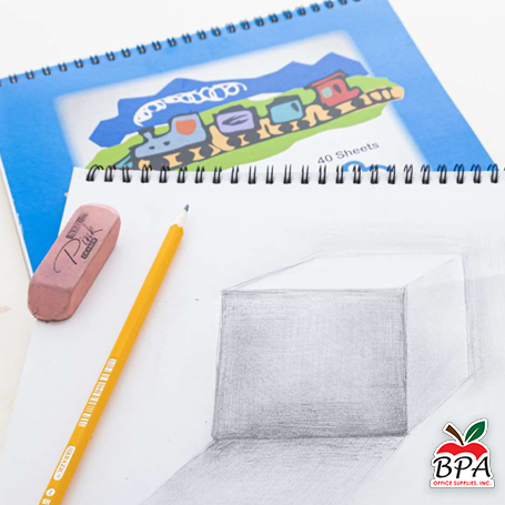 Bazic • "Sketch Pad" de espiral (tamaño 9" x 9")